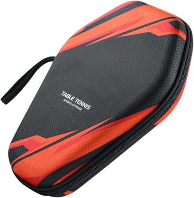 Tafeltennis Paddle Cover - Paddle Tas - Sport Opslag - Stevige EVA-schaal - 27 x 18 cm - Zwart