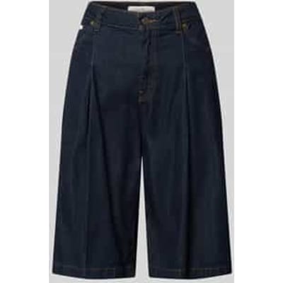 Guess Jeans Classic Pleated Korte Broek Blauw 25 Vrouw