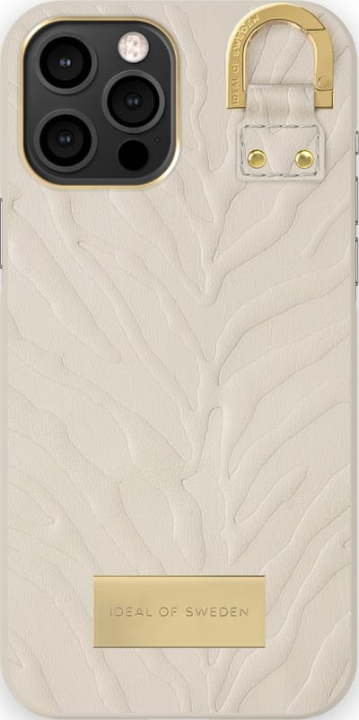iDeal Of Sweden Fashion Case Atelier iPhone 12 Pro Max Ecru Zebra