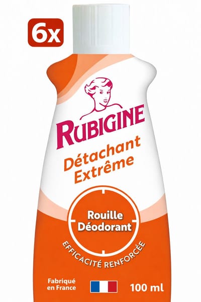 6 x Rubigine Vlekverwijderaar Stainless Steel – Krachtige Reiniger voor RVS – Verwijdert Vlekken & Aanslag – Voor Keuken & Badkamer