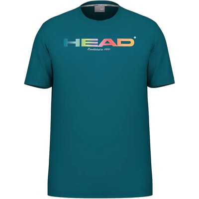 Head Racket Rainbow T-shirt Met Korte Mouwen Blauw 2XL Man
