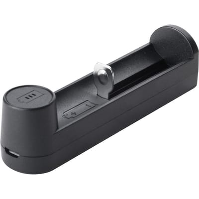 YONII C1 Universele batterijlader Bescherming USB-poort Batterijlader voor 18650 Li-ion-batterij zwart