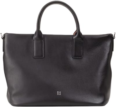 DuDu Jaqueline Handtas Leer 28 cm - Dames - black