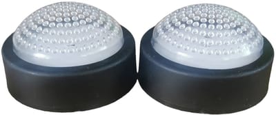Han-Bar® Nachtlampje LED - nachtlampje baby - Kipit - 2 STUKS - 8 cm - Zwart - nachtlampje kinderen - Ronde - LED-Lampen - Nachtlamp
