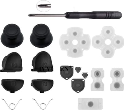 WiseGoods - Controller Reparatieset Geschikt voor PS4 Dualshock - Console Accessoires - Meerdere Onderdelen