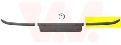 Van Wezel - BUMPERLIJST VOOR BMW 3 E46 1997-2001 51118195289