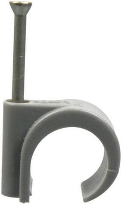 Tack universele spijkerclip 16 19 mm a 100 stuks grijs