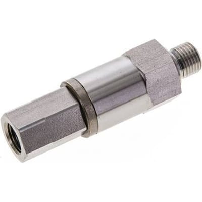 G 1/4'' F/M RVS Draaidoorvoer 250 Bar - Hydrauliek - Hoge druk - FL2S-FM-SFP-014G-R