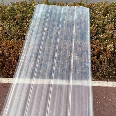 Daglichtplaten Glasvezel - Golfplaten Dakplaten - Dak Bedekking - Vlamvertragend Isolatie - 0.9x1.7m