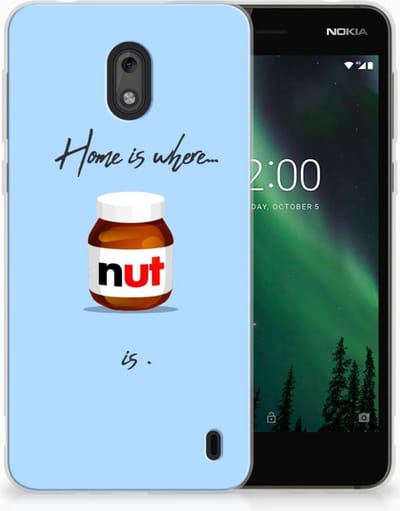 Nokia 2 Siliconen Case Nut Home