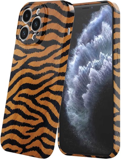 Smartphonica Telefoonhoesje Geschikt voor iPhone 11 Pro met Tijger en Panter Opdruk - Flexibel Softcase TPU - Backcover Case Tiger and Lion Design geschikt voor iPhone 11 Pro