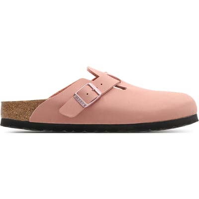Birkenstock Boston Slippers en Sandalen Kinder - Roze - Maat 37 - Nubuck