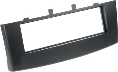 1-DIN Paneel geschikt voor Mitsubishi Colt (Z30/Z30G/Z3V) 2008-2012 Kleur: Zwart