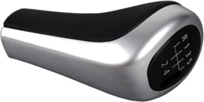 Medj - Pookknop Pook Zilver 5 versnellingen geschikt voor BMW E90-E91-E92-E93-E46-E39-E36-E87-E81-E88-Z3-Z4