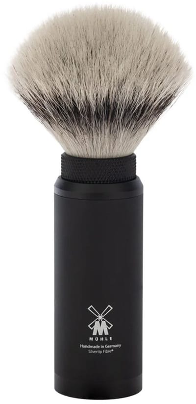 MUHLE -Reisscheerkwast -Silvertip Fibre® -Zwart
