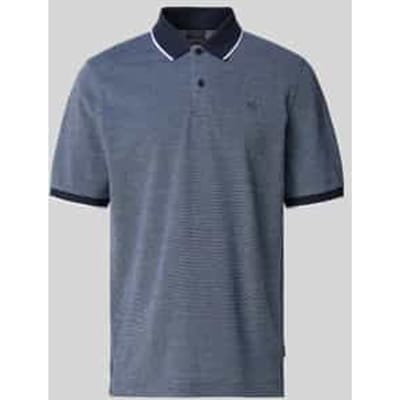 Bugatti Herren Polo shirt modern fit met subtiel borduursel