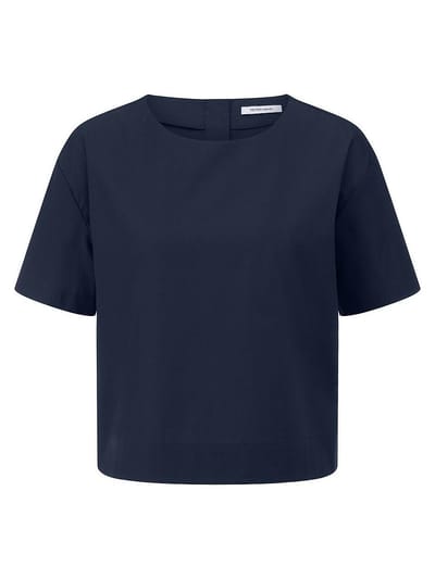 Blouse Van Peter Hahn blauw