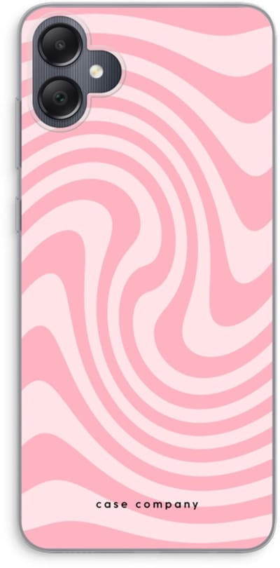Case Company® - Hoesje geschikt voor Samsung Galaxy A05 hoesje - Swirl Roos - Soft Cover Telefoonhoesje - Bescherming aan alle Kanten en Schermrand