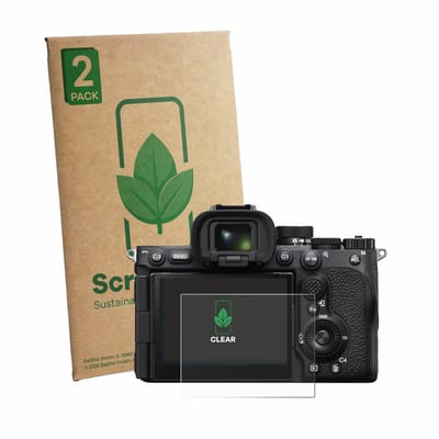 2 Stuks Screenprotector voor Sony Alpha 7R VI - Hoogwaardige Beschermfolie transparant