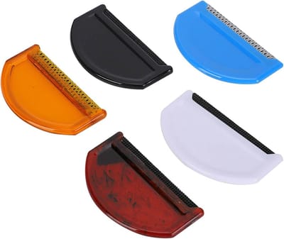 Allecto plus - Trui Kammen Remover Set van 5 Stuks voor Kleding - Stof Scheerapparaat voor Lint - Kleding Accessoires met Messing Strip