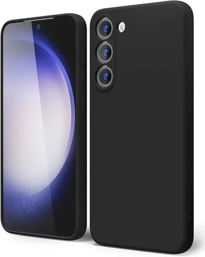 Hoesje met Camera Bescherming Geschikt voor Samsung Galaxy S23 Ultra | Back Cover | Dun | Flexibel TPU | Zwart
