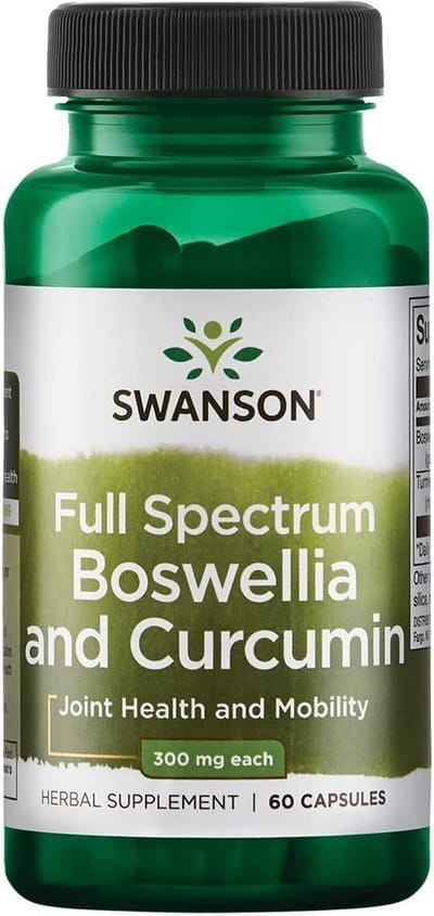 Swanson Health Full Spectrum Boswellia & Kurkuma - 60 Capsules