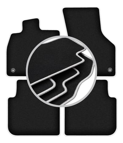 CARLUX-SILVER automatten voor: Seat Tarraco crossover (2018-)