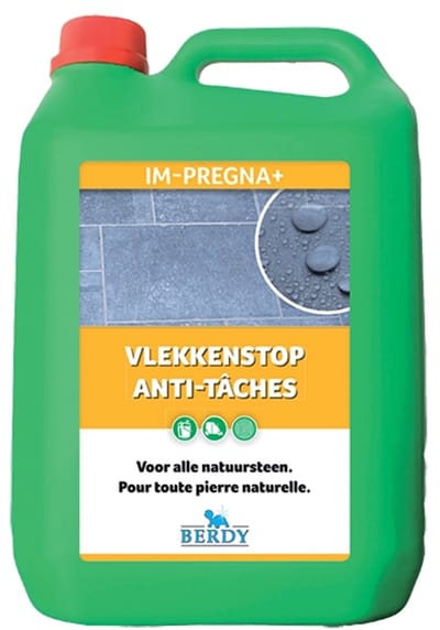 Im-Pregna plus - Beschermt NATUURSTEEN  (binnen en buiten) - Berdy - 5 L