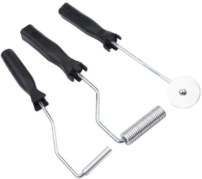 Dailygoods- Lamineerroller Lichtgewicht - Glasvezel Roller - Hars Verdichten - Aluminiumlegering - Duurzaam - Werkbesparend - Glasvezelroller