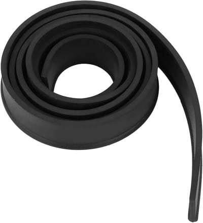 Raamwisser Vervanging - Rubberen Strip - Glas Reinigen - Milieuvriendelijk Rubber - 105 cm - Zwart