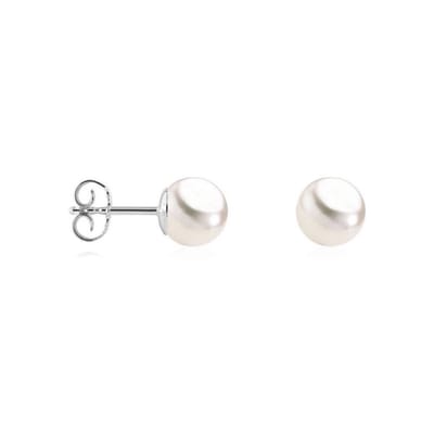 Luna-Pearls Oorringen oorsieraden HS1117_6.5-7mm