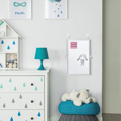 Unyqoos ® Compacte Draagbare Magnetische Dubbelzijdige Whiteboard Met Verstelbare Stand Voor Bureaugebruik