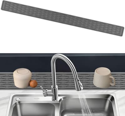 Keukenafvoer Mat 70 x 5 x 0.5 cm - Smalle Drainer voor Glazen Flessen, Afwasmachinebestendig en Waterdicht