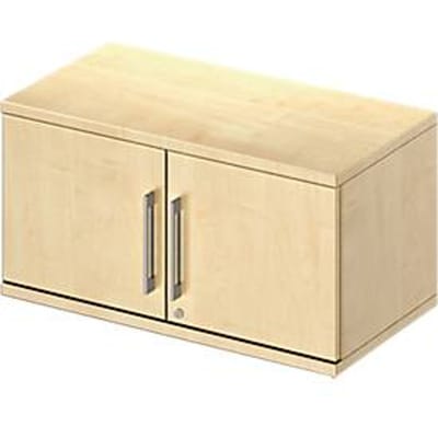 Schäfer Shop Genius Opzetvleugeldeurkast TETRIS WOOD, 1 ordnerhoogte, B 800 x H 400 mm, ahorndecor