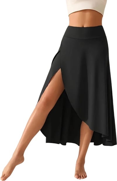 Livano Rokje Dames - Korte - Korte Broek - Wandelrok - Legging - Zwart - S