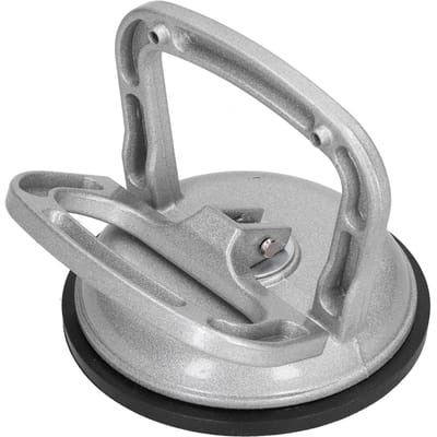 Keramische Tegel Zuignap Aluminiumlegering Enkele Klauw Handmatige Glasheffer Trekker Gereedschap gray
