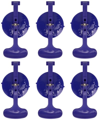Dailygoods- Zuignap Set 6 Stuks - Sterke Klemkracht - Zuignap Klemmen - Auto/Huishouden - ABS Materiaal - Eenvoudig Onderhoud - Zuignapset