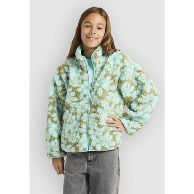 Gemonteerde fleece met capuchon voor meisjes Roxy Like Electricity