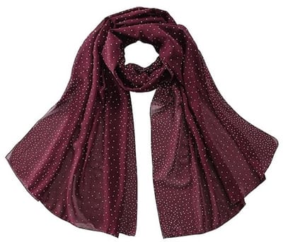 VHV - Sjaal - Sprankelende Tule Avondsjaal met Pailletten - Lichte Chiffon Omslagdoek voor Feest en Bruiloft