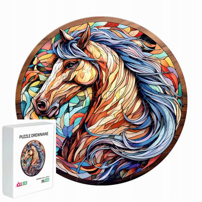 Houten Puzzel Paard 145 Stukjes - Leuk Cadeau voor Kinderen en Volwassenen