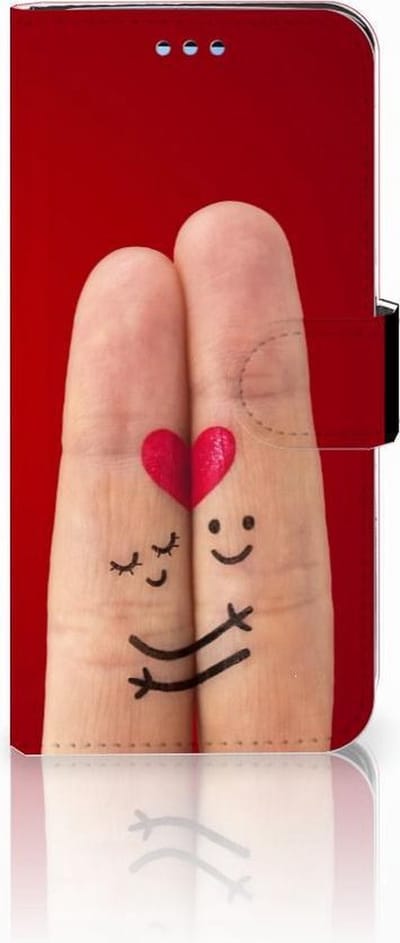 Samsung Galaxy S9 Wallet Case met Pasjes Liefde - Origineel Romantisch Cadeau