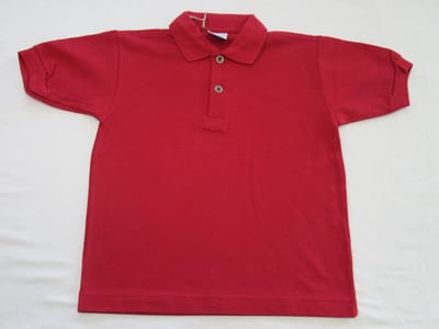 petit bateau , jongens, polo  korte mouw , rood , classic , 6 jaar 114