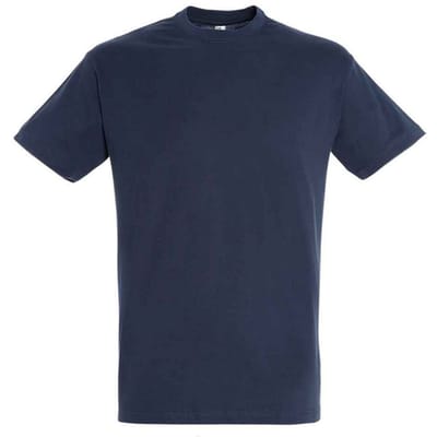 SOLS Unisex Regent T-shirt voor volwassenen (Franse marine)