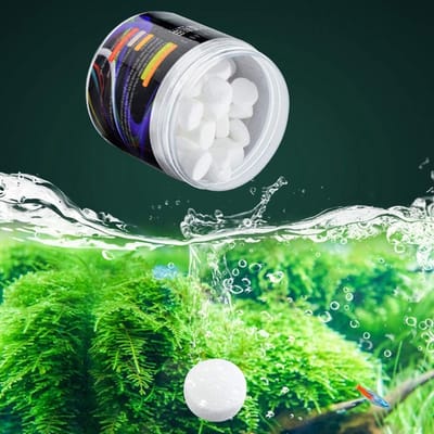 Dailygoods- CO2 Tablet - Verhoogt CO2-gehalte - Voor Aquariumplanten - Gemakkelijk te gebruiken - Geschikt voor 20L water - Verbeterde fotosynthese - Aquariumco2