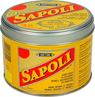 SAPOLI - Boenwas vast - Natuur - 450 ML ERES 38105