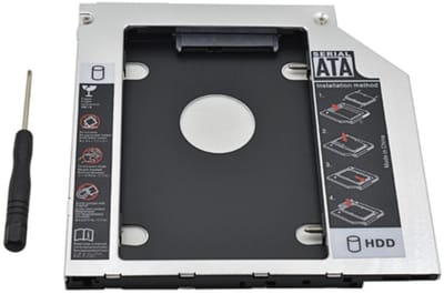 Oneay Universele 9,5 mm 2,5'' SATA naar SATA 2e HDD SSD harde schijf adapter tray kit behuizing optische drive bay voor laptop cd dvd rom superdrive bay