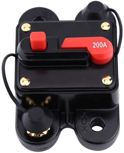 12V Handmatige Zekering Automaat voor Auto, Boot & Audio Systemen (Verschillende Ampères)