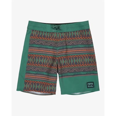 Billabong Burleigh Pro Zwembroek Groen 14 Years Jongen