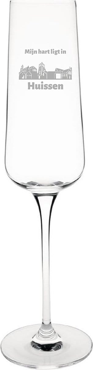 Gegraveerde Champagneglas 27cl Huissen