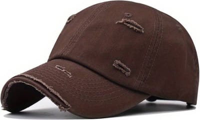 Livano Pet - Baseball Cap - Sportpet - Sport - Unisex - Verstelbaar - Koffie